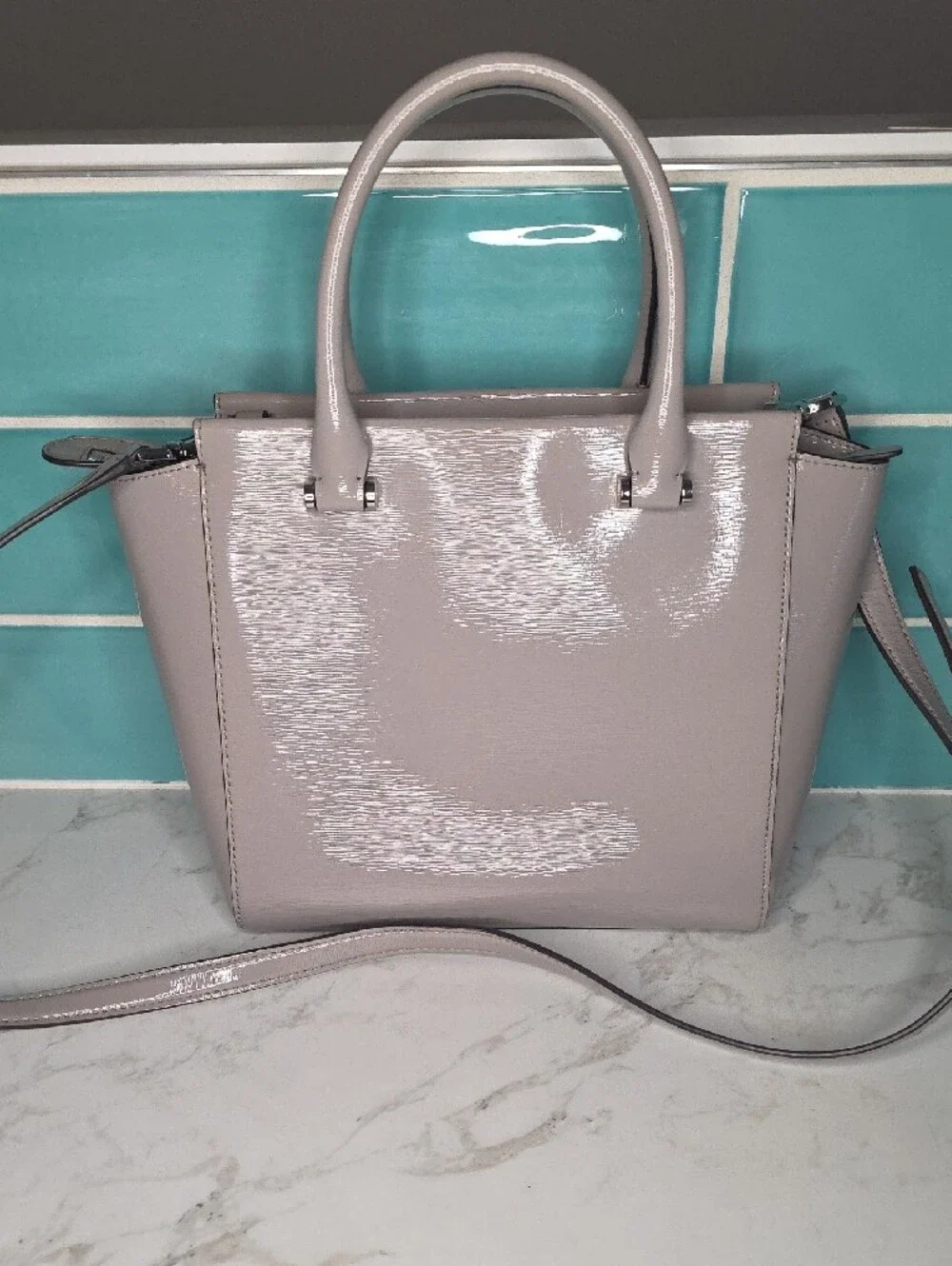 Kate Spade Bixby Place Lise Satchel In Hare Gray